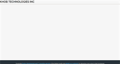 Desktop Screenshot of khobtech.com